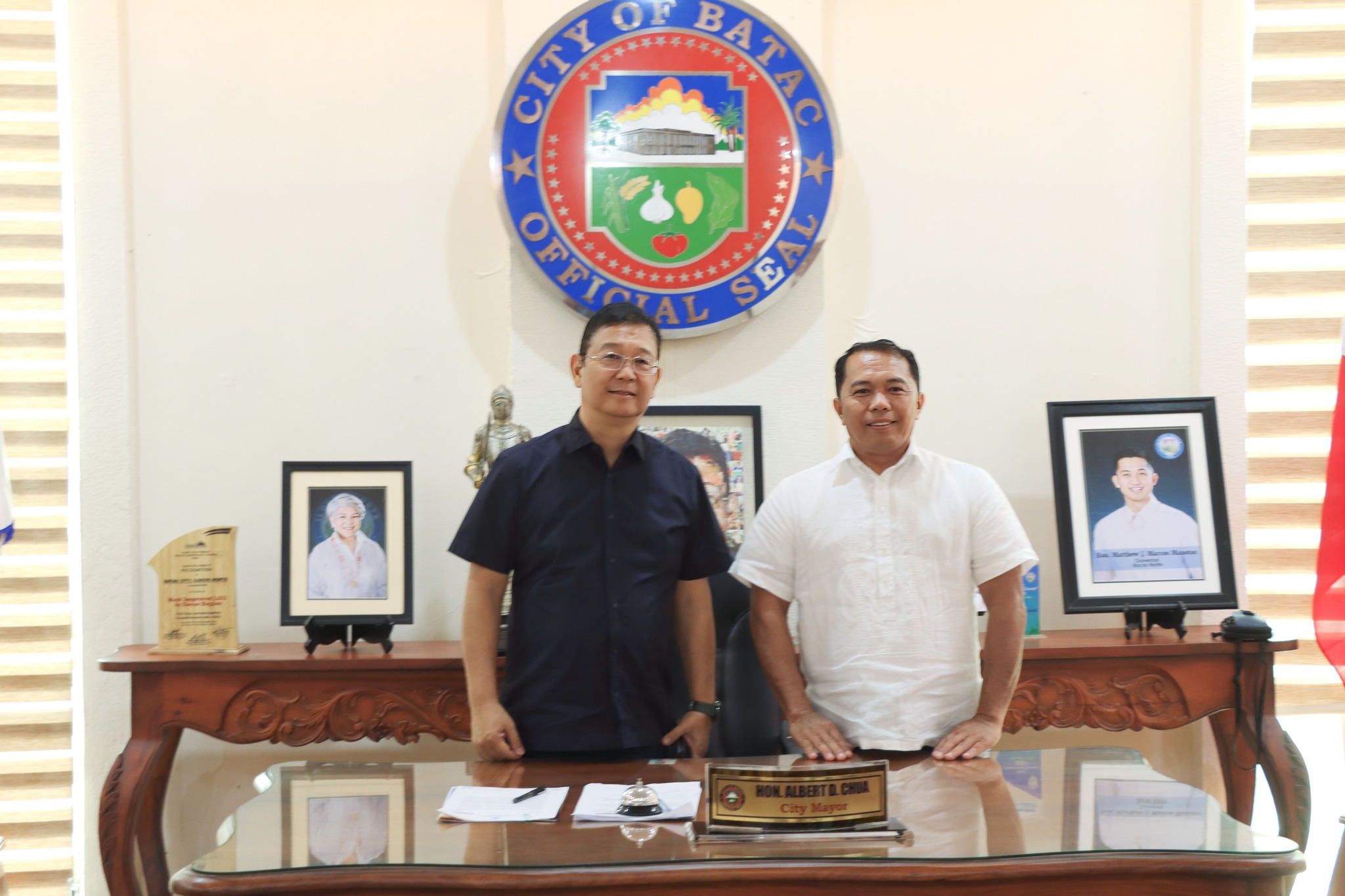 BATAC WELCOMES NEW SDS, ANSELMO ALUDINO, CESO VI