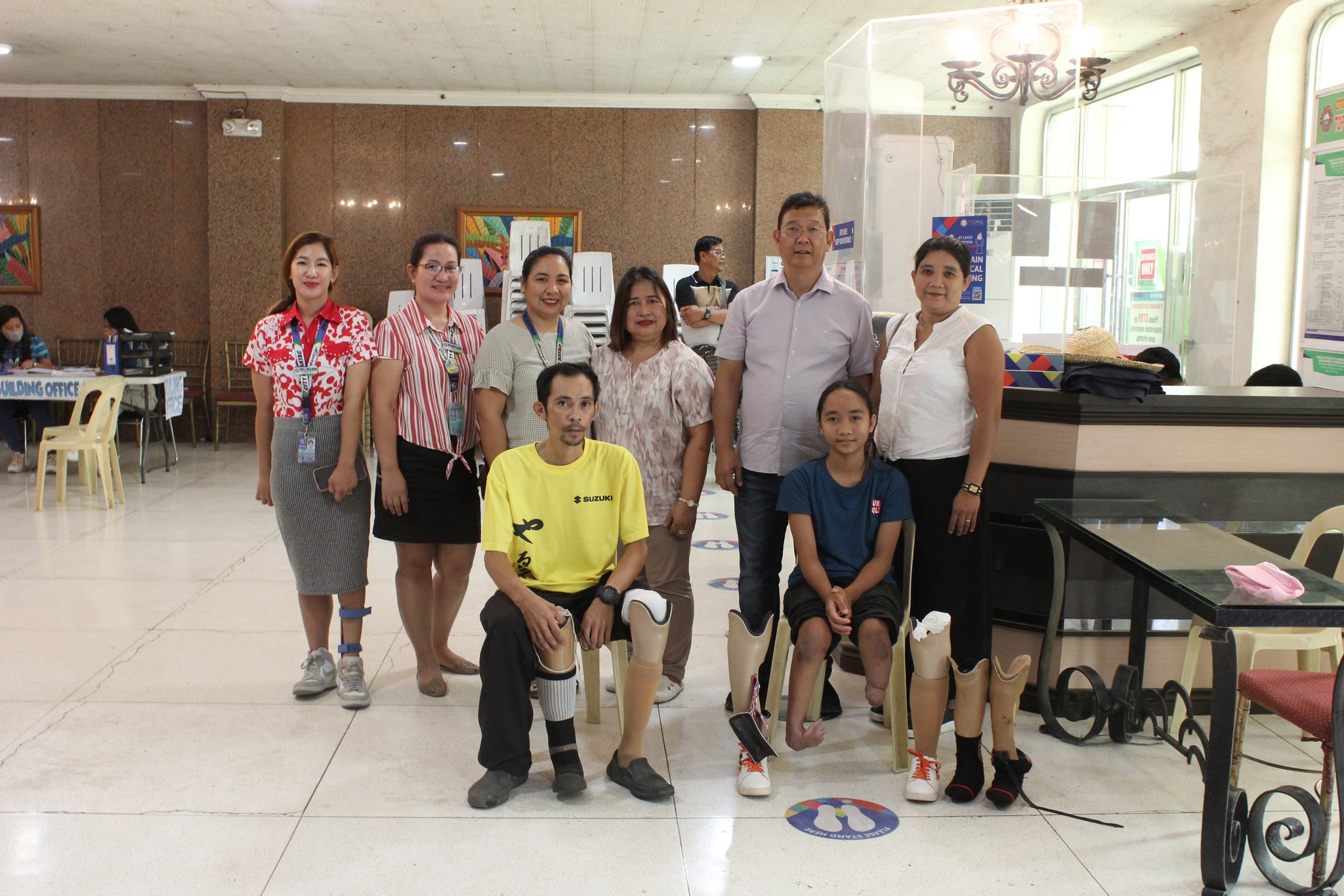 CITY GOVERNMENT OF BATAC PROVIDES FREE PROSTHETIC LEGS TO HANDICAPPED BENEFICIARIES