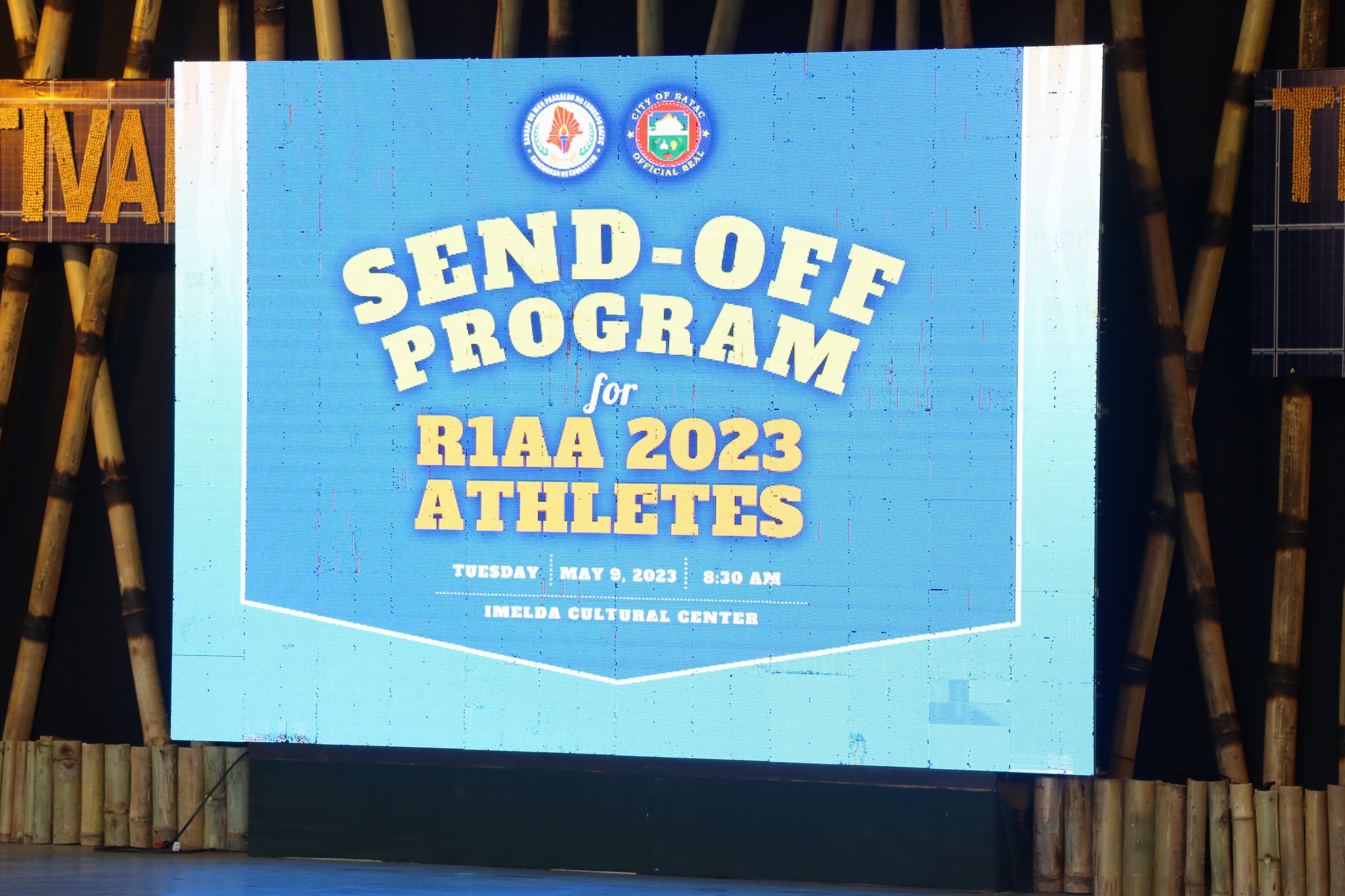 BATAC DELEGATION RECEIVES WARM SEND-OFF FOR R1AA MEET