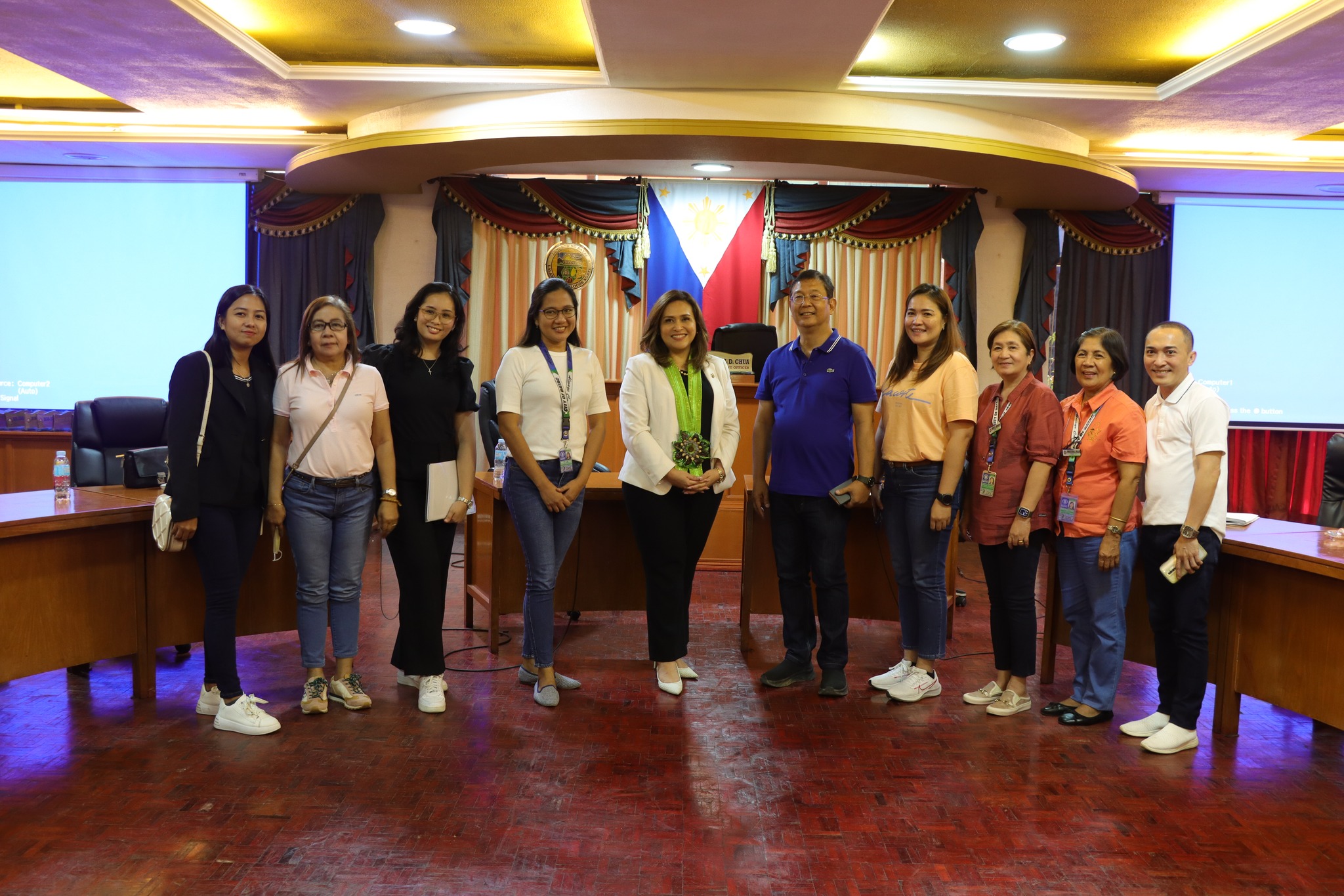 ASEC. ANA CARMELA VENTURA-REMIGIO VISITS BATAC