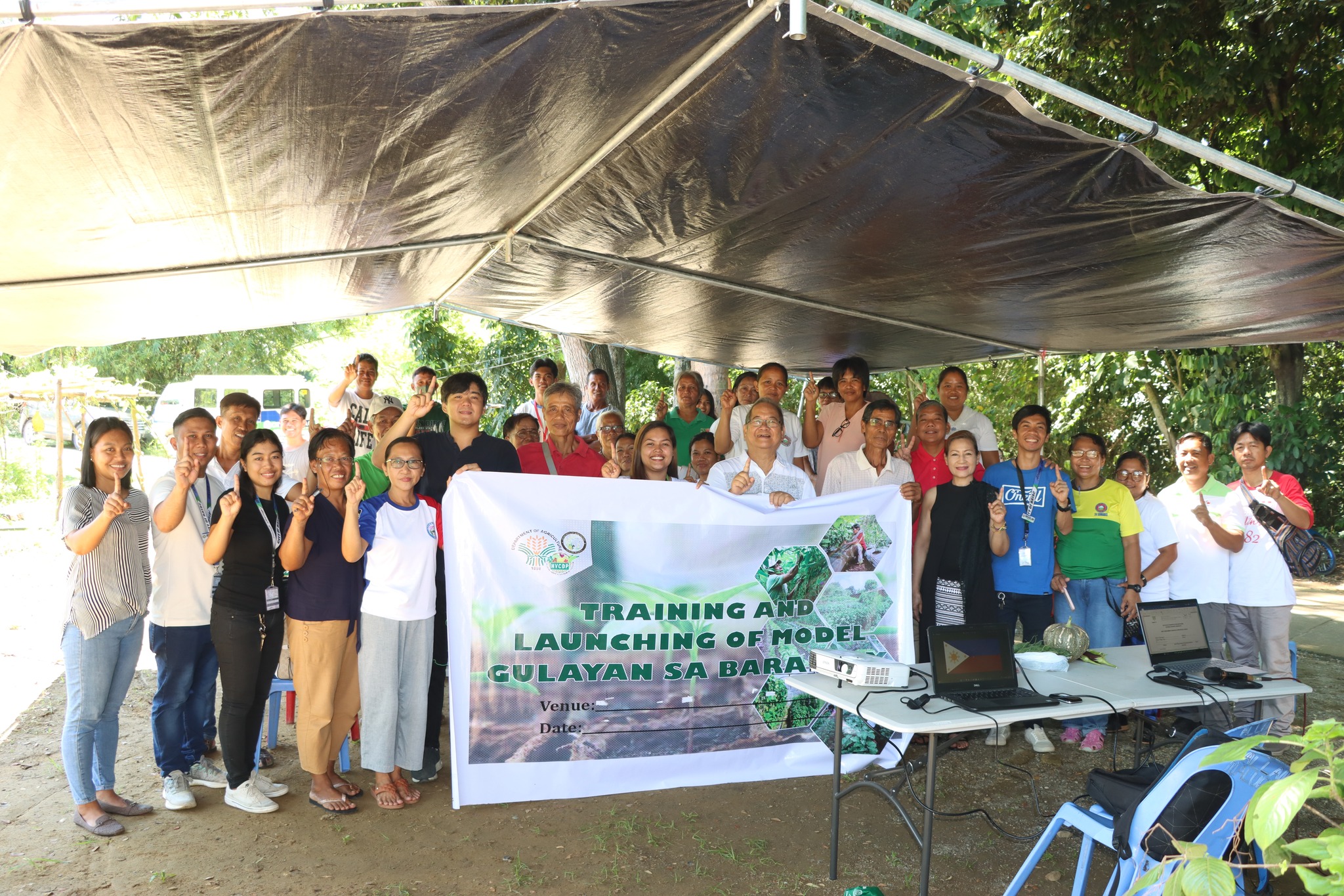 BARANGAY SUMADER PREPARES FOR THE PROVINCIAL SEARCH FOR THE BEST GULAYAN SA BARANGAY