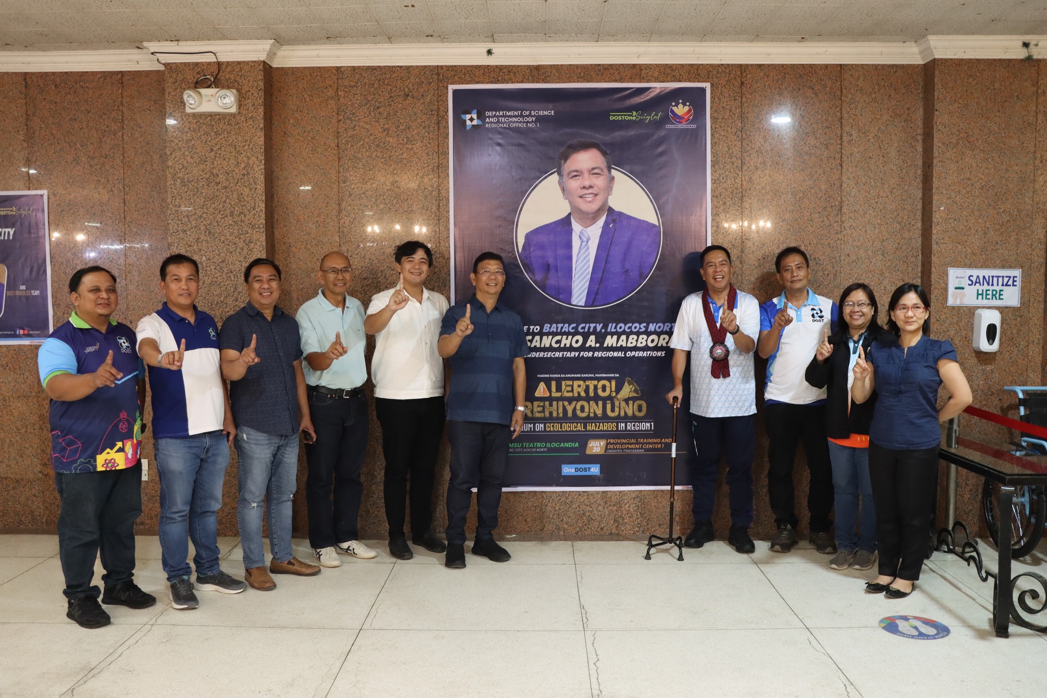 DOST OFFICIALS VISITS CITY OF BATAC