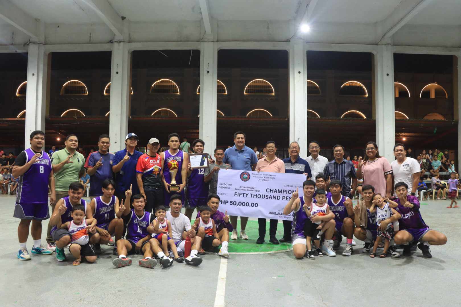 BARANGAY AGLIPAY CLAIMS VICTORY IN 2023 INTER-BARANGAY BASKETBALL TOURNAMENT OF THE CITY OF BATAC