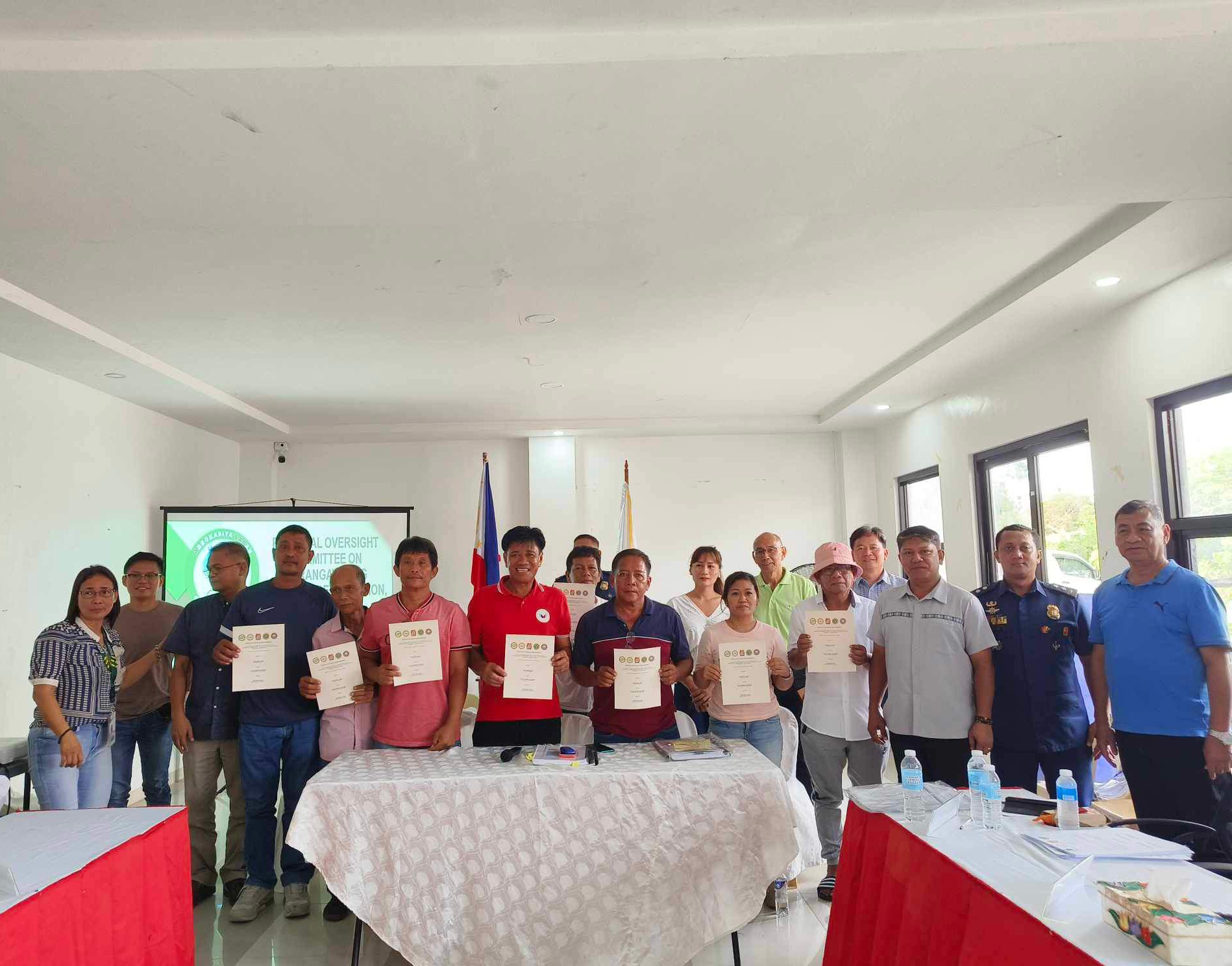 EIGHT BARANGAYS IN BATAC DECLARED DRUG-CLEARED