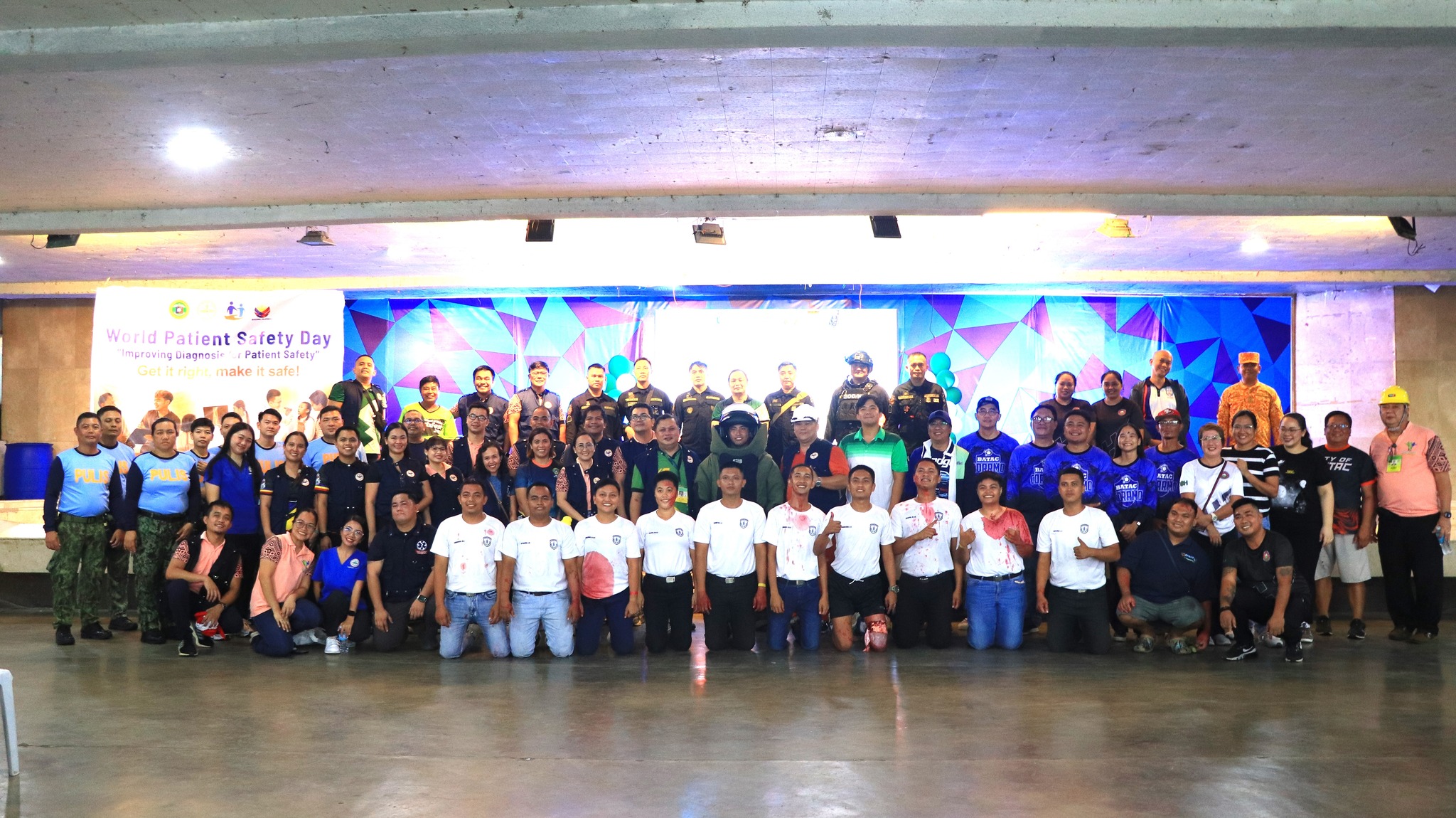 CITY OF BATAC OBSERVES WORLD PATIENT SAFETY DAY WITH BOMB EXPLOSION SIMULATION