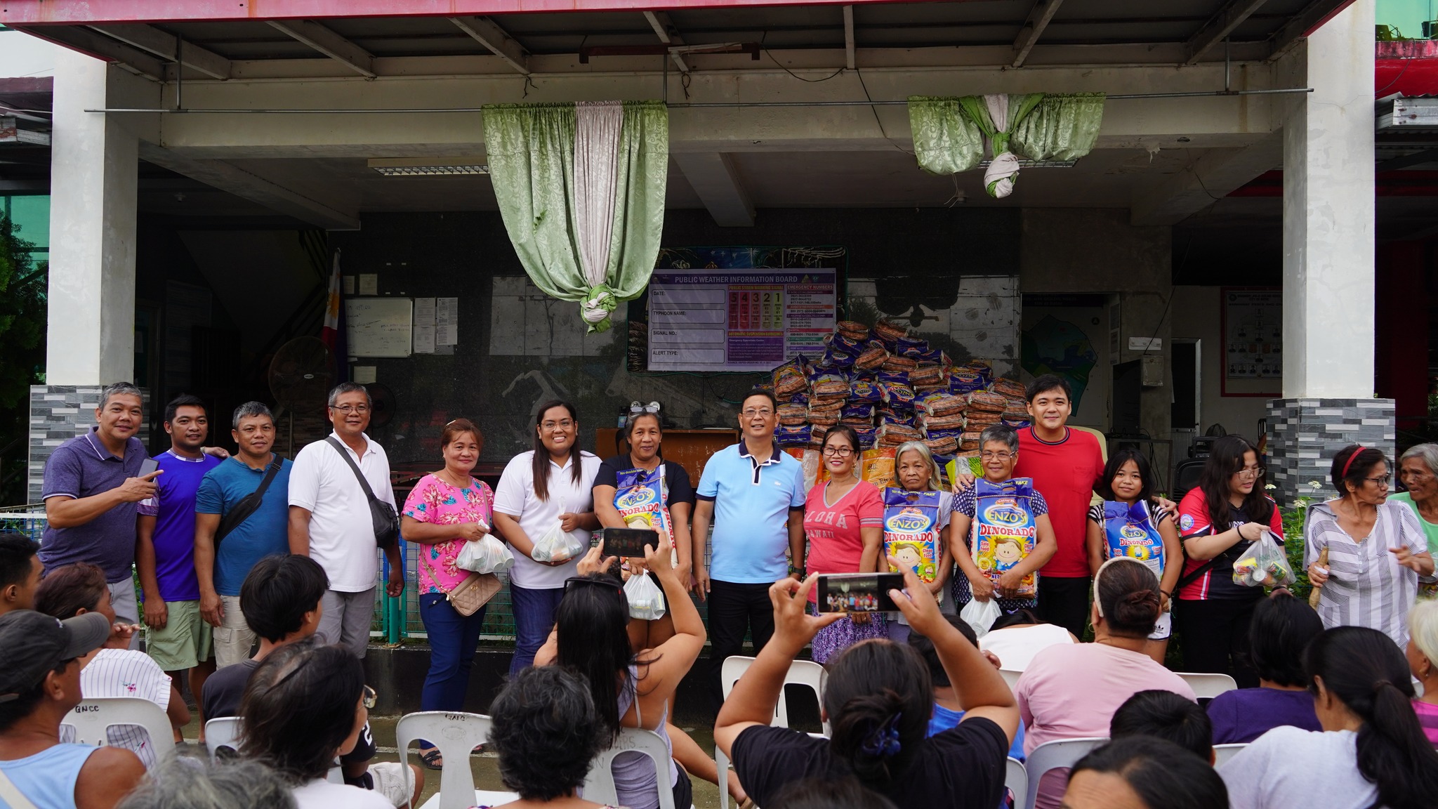 CITY GOVERNMENT OF BATAC DISTRIBUTES RELIEF GOODS TO FAMILIES AFFECTED BY TYPHOON JULIAN