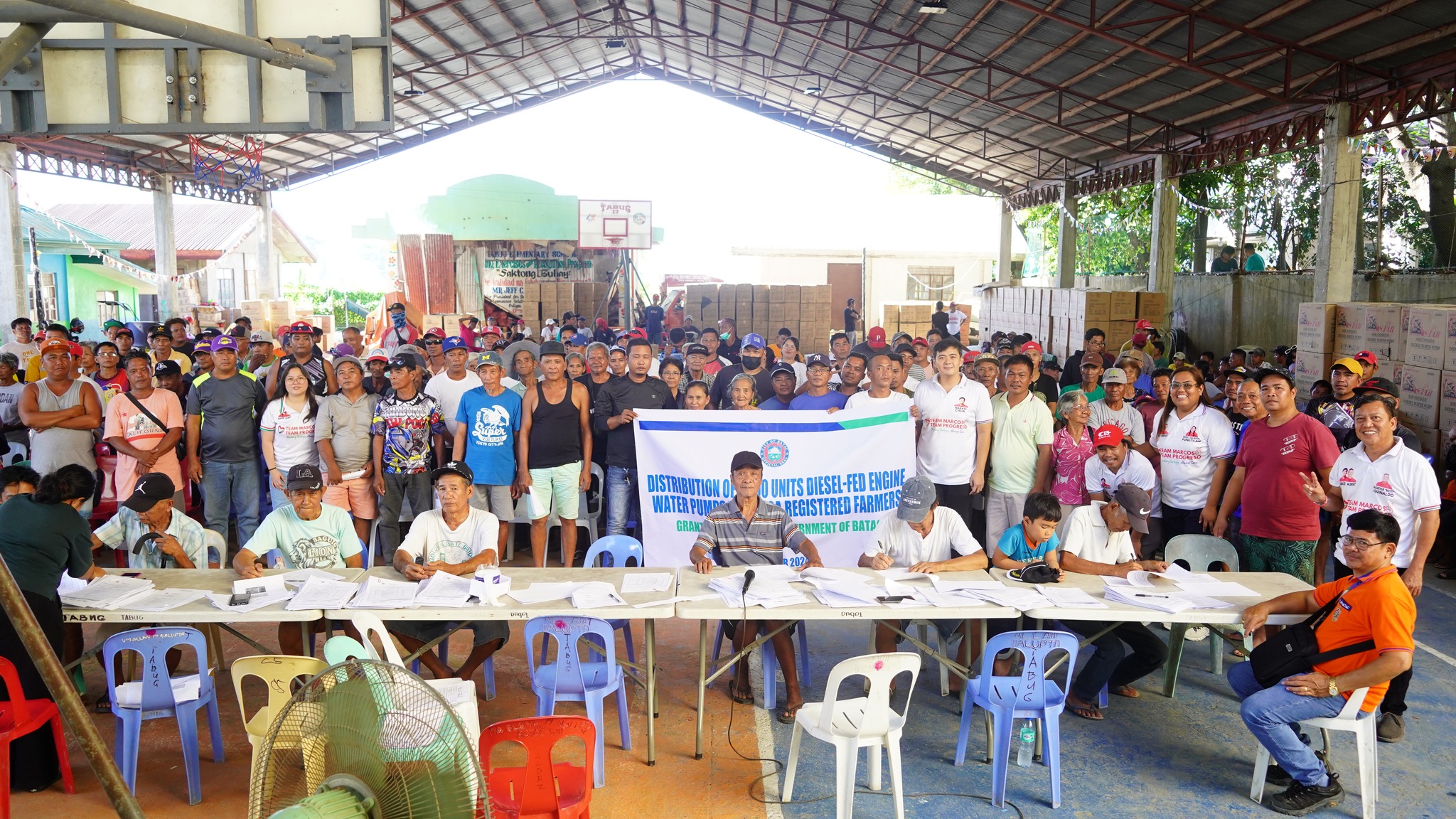 1,000 DIESEL-FED ENGINE WATER PUMPS DISTRIBUTED TO BATAC FARMERS