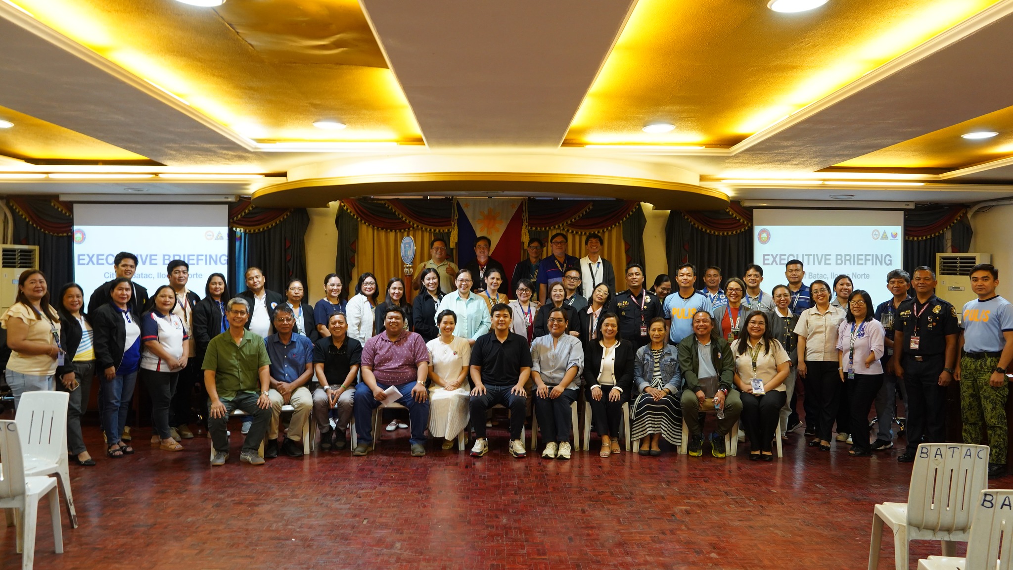 CITY OF BATAC HOLDS EXECUTIVE BRIEFING ON LOCAL GOVERNANCE AND DEVELOPMENT